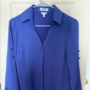 Express Slim Fit Portofino Shirt